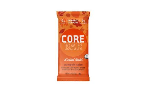 Fall-Flavored Oat Snack Bars : Core Bar Pumpkin Spice