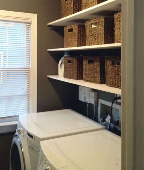 Laundry Room Storage Bins • Cabinet Ideas