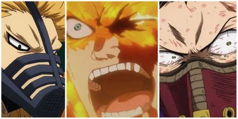 10 Angriest My Hero Academia Characters, Ranked