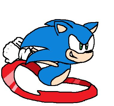 Sonic running gif by stupidpoopybutt on Newgrounds