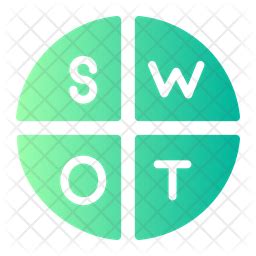 Swot Icon - Download in Gradient Style