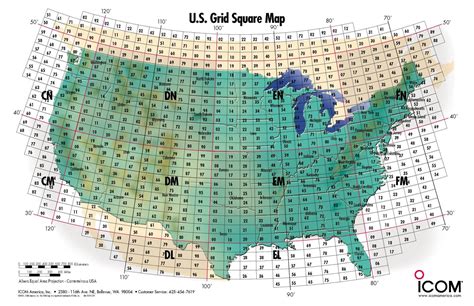 us-grid-square-map – Hoodview Amateur Radio Club