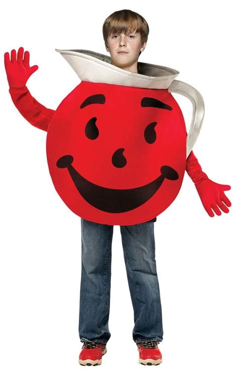 Kool Aid Guy Teen Boys Costume 13-16 | Kool aid man costume, Mens ...