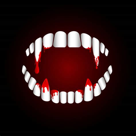 Vampire Teeth For Halloween Clip Art, Vector Images & Illustrations ...