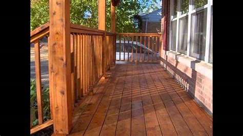 Cedar Deck Stain Colors - YouTube