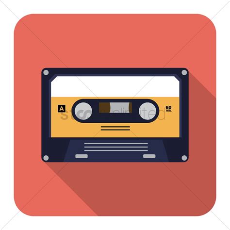 Cassette Tape Vector at Vectorified.com | Collection of Cassette Tape ...