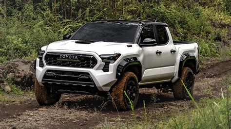 2024 Toyota Tacoma Revealed With 326-HP Hybrid Power, New Off-Road Trim