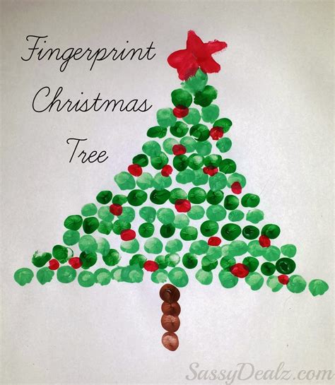 Christmas Fingerprint Crafts - U Create