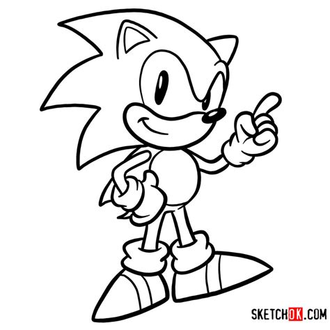 How To Draw Sonic Characters Step By Step Easy at Drawing Tutorials