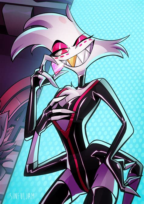 Hazbin Hotel Angel Dust by SINFULjam on DeviantArt