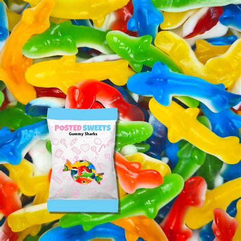 Gummy Sharks 100g | Retro Sweets Online