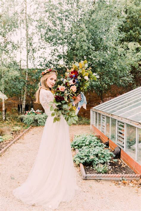 Walled Garden Autumn Wedding Romance | Love My Dress®, UK Wedding Blog ...