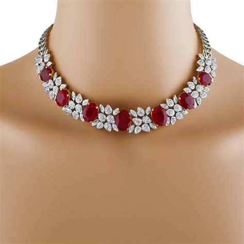 Majestic ruby diamond necklace 1446904978 look | Diamond jewelry ...