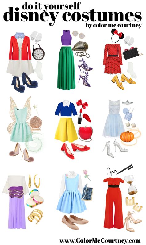 Disney Character Costumes Diy