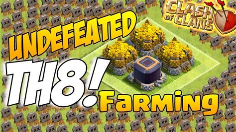 Town Hall 8 (TH8) Farming Base With Replays - Protect Town hall And ...