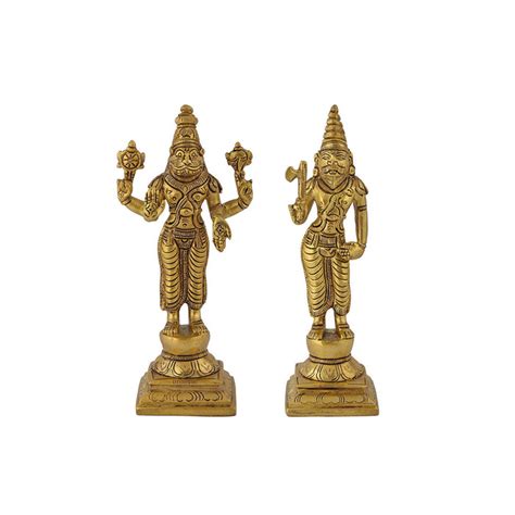 Brass Dashavatara of Lord Vishnu Statues Ten Incarnations Avatars Idol ...