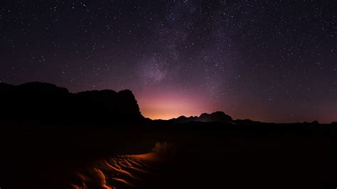 Desert at Night Wallpapers on WallpaperDog