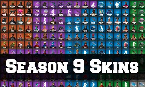 Fortnite Season 9 Skins - All Fortnite Season 9 Outfits & Skins