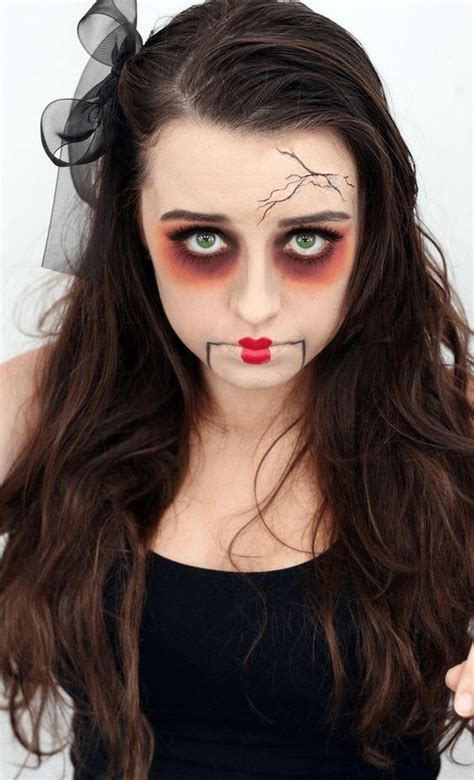 How to look like a scary doll for halloween | gail's blog