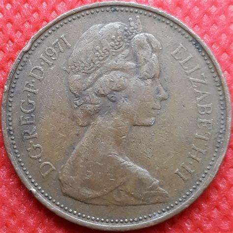 EXTREMELY RARE 1971 New Pence 2p Coin Collector’s Item - VF / EF ...