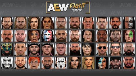 Aew Fight Forever Roster