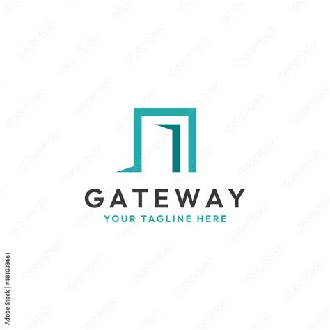 Gateway logo vector design template for inspiration Stock Vector ...