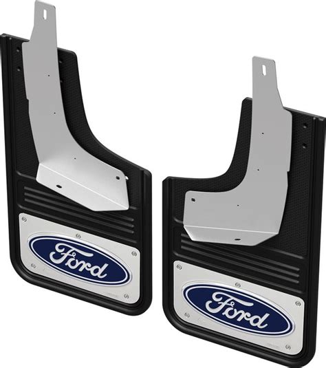 Truck Hardware - Truck Hardware Gatorback CR Ford Logo Mud Flaps - Blue ...