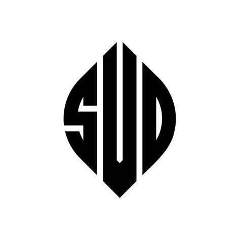 diseño de logotipo de letra de círculo svd con forma de círculo y ...