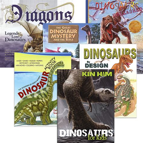 Children’s Dinosaur Book Package | Creation Today