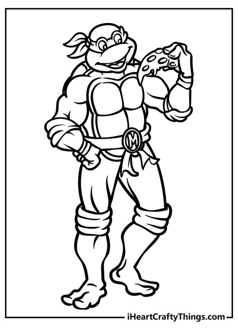 Ninja Turtle Coloring Pages, Free Kids Coloring Pages, Coloring ...