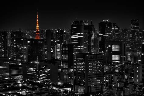 Tokyo Black and White Wallpapers on WallpaperDog