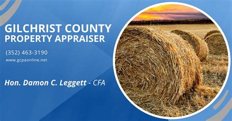 Today is... - Gilchrist County Property Appraiser's Office