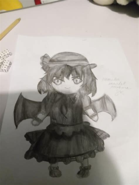 CHIBI REMILIA (my art) : r/touhou