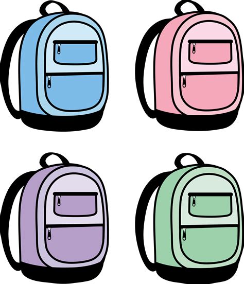 Backpack Clipart Free - Cliparts.co