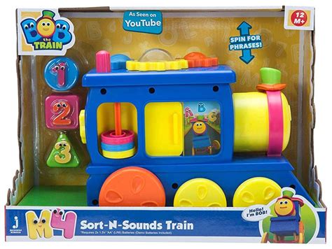 Bob the Train Sort-N-Sounds Train Playset Jazwares - ToyWiz