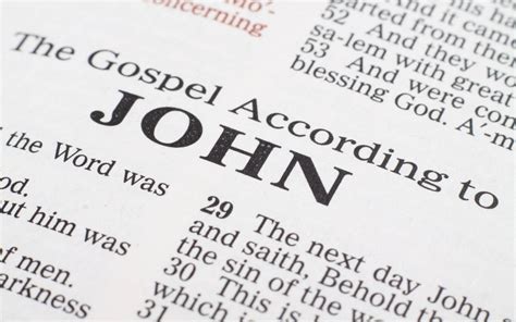 5 Important Verses from Jesus' Ministry from John's Gospel - Unspoken ...