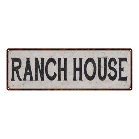 Ranch House Sign, Vintage Looking Ranch House Sign, Farmhouse Decor ...