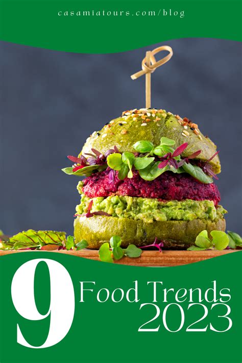 Food trends for 2023 - Casa Mia Tours