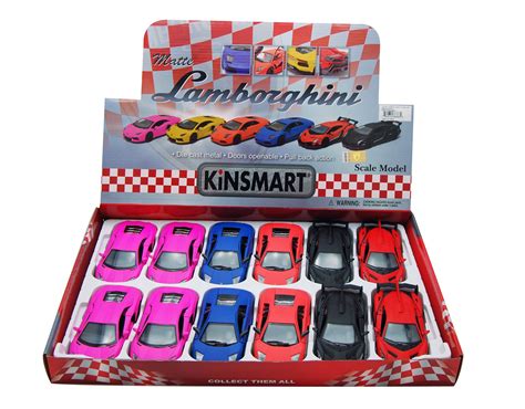 Lamborghini Assortment Diecast Car Package - Box of 12 assorted 1/38 ...