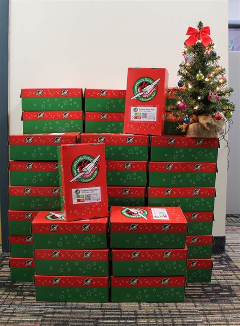 TVS packs 50 shoeboxes for Operation Christmas Child - T-V-S Overcoming ...