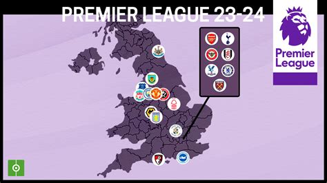 Premier League teams for the 2023/24 season