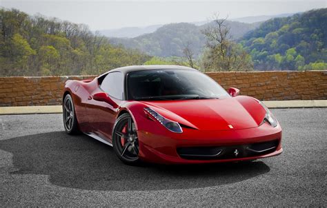 Wallpaper Red, Ferrari, Ferrari, Red, Car, 458, Italia images for ...