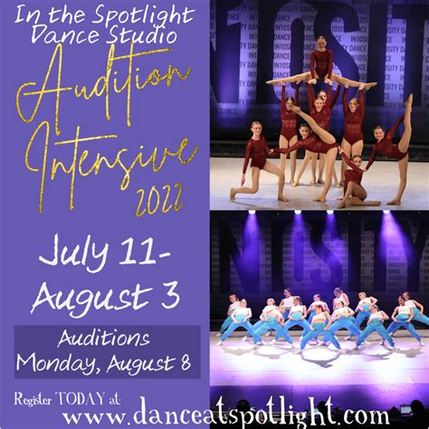 Competition Team Auditions – In The Spotlight Dance Studio