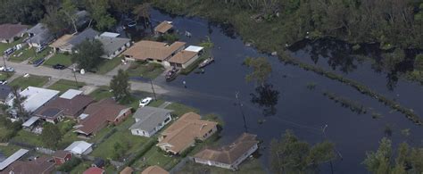 Aerial photos of Hurricane Ike damage