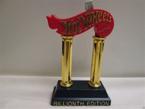 HOT WHEELS BILLIONTH EDITION TROPHY STAND