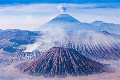 Bromo, Batok and Semeru volcanoes, Java island, Indonesia | Insight ...