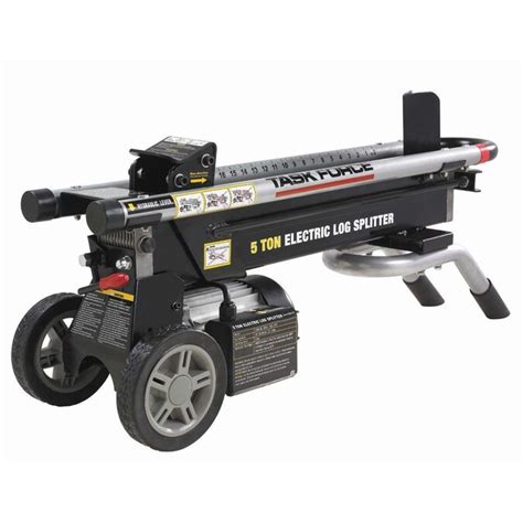 Task Force TF 5 TON ELECTRIC LOG SPLITTER in the Hydraulic Electric Log ...