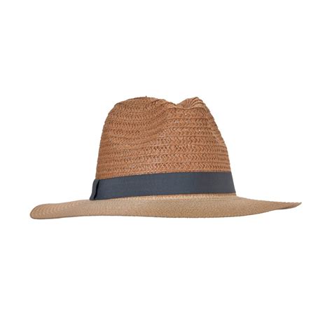 Sombrero de playa de yute unisex beige - Sombreros y bolsos