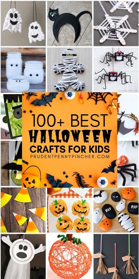 100 Best Halloween Crafts for Kids - Prudent Penny Pincher