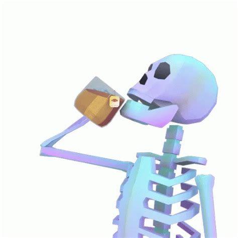 Skeleton Meme Gif - IceGif